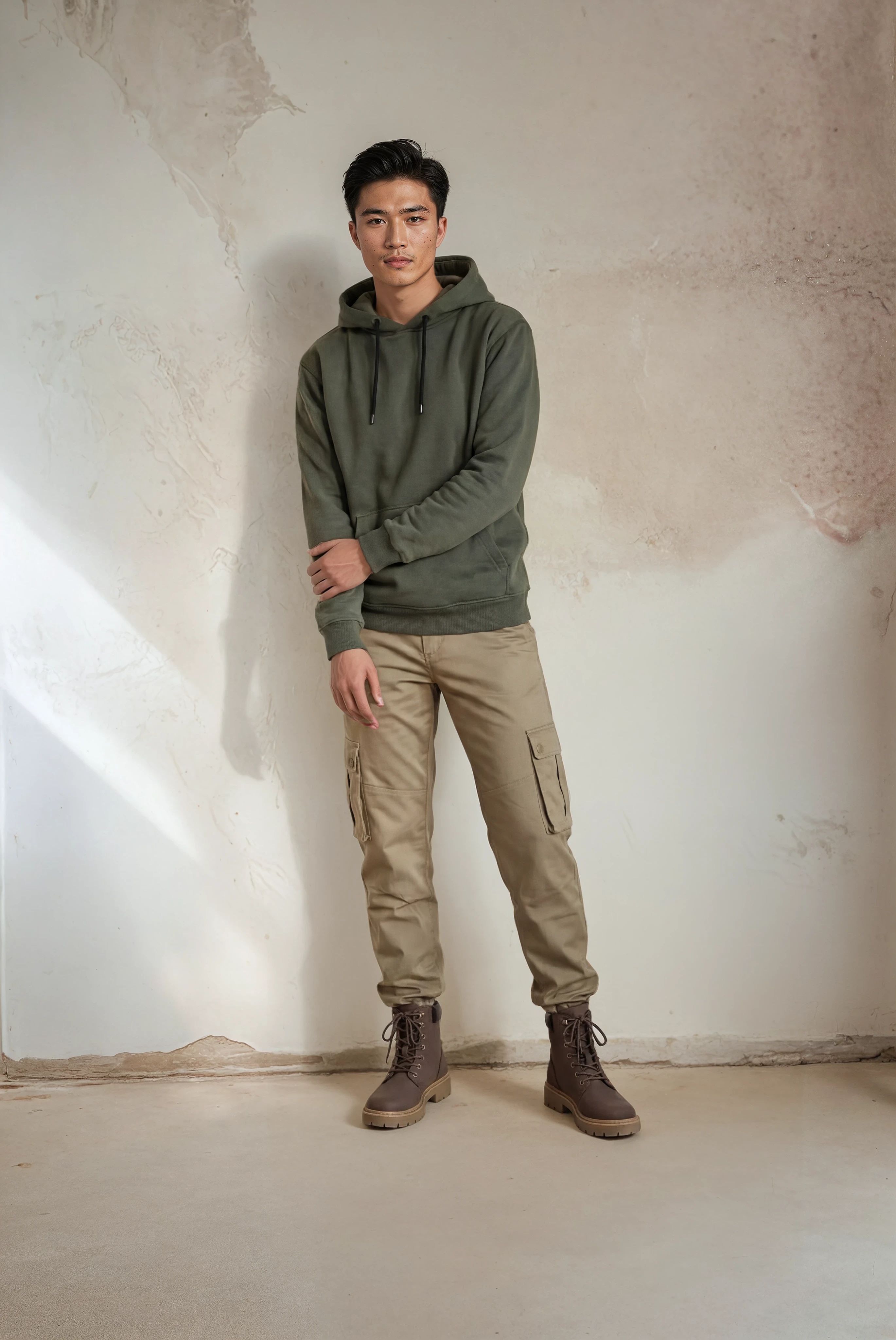 Kışlık Kapişonlu Sweatshirt Polar