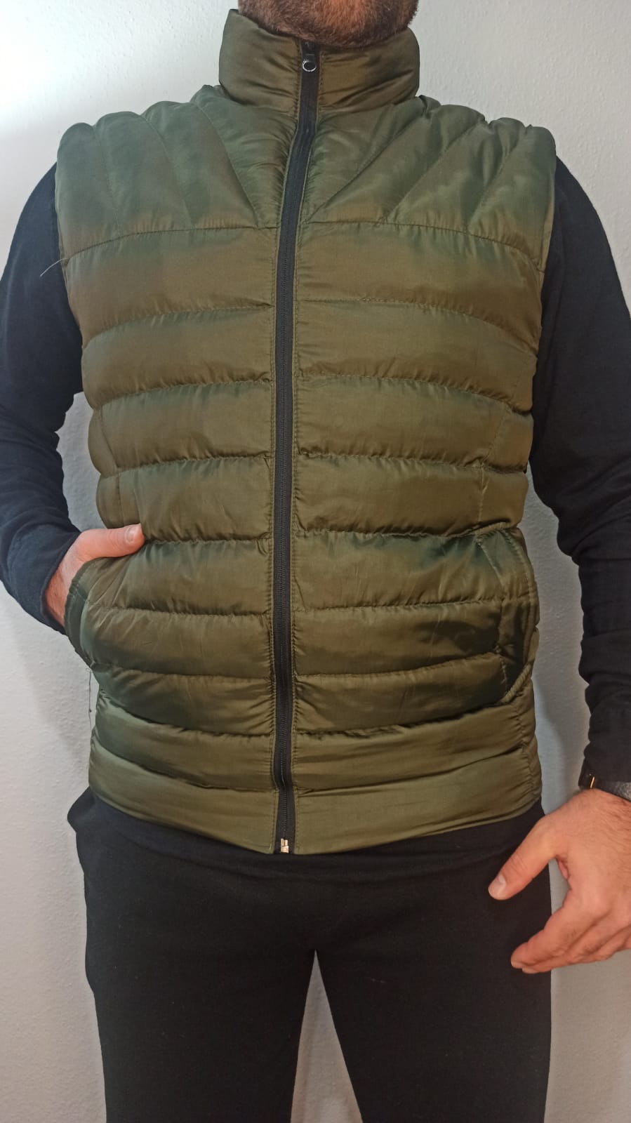 Yelek Şişme Kolsuz - Siyah - S