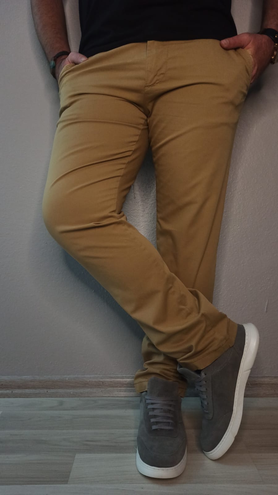 Kanvas pantolon - Siyah - 30